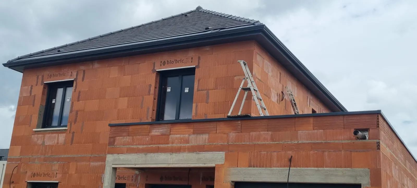 Chantier de couverture réalisé par Artisan Cronier