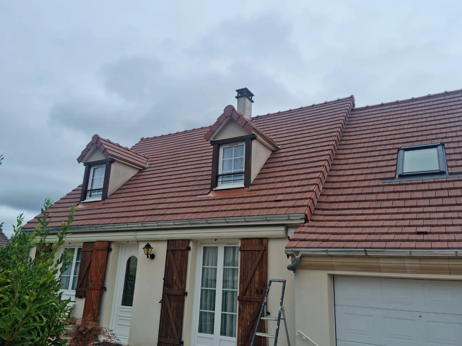 Chantier de couverture réalisé par Artisan Cronier